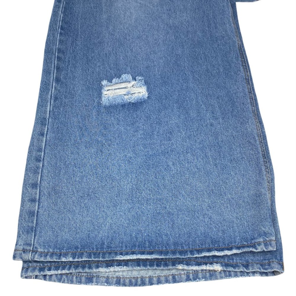 Madden Girl Maya Baggy Jeans Med Wash 28 NWT - Picture 8 of 14